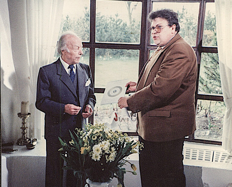 Heinz Rühmann und Wolfgang Baake