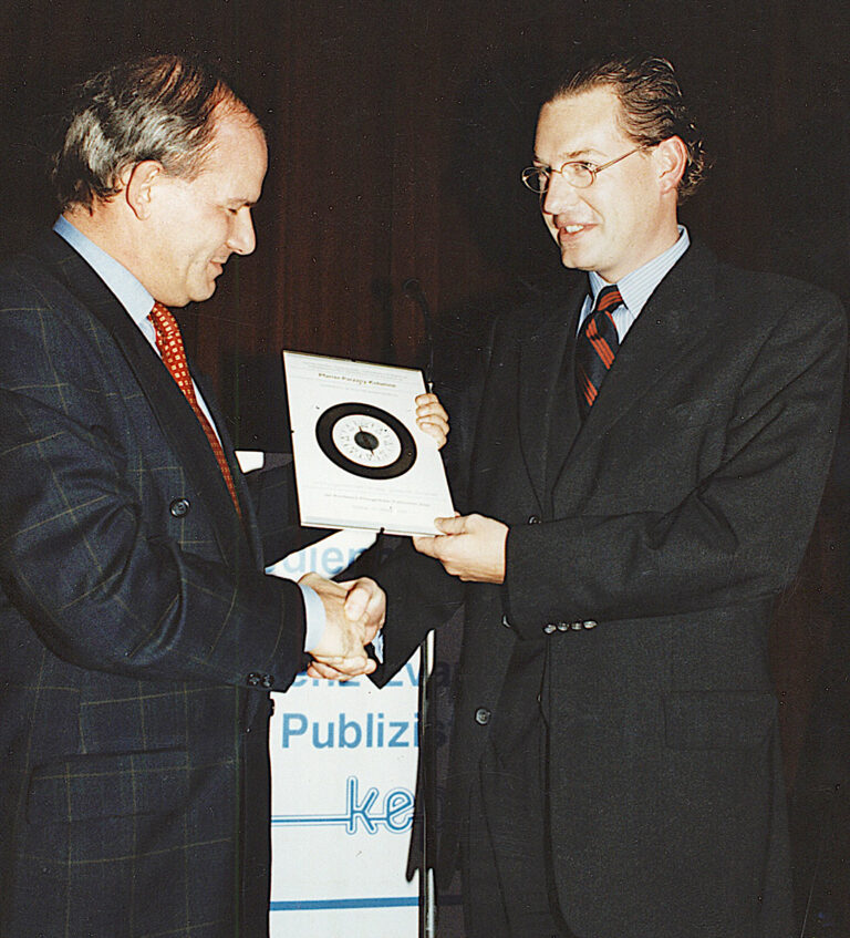 Peter Hahne und Kai Diekmann