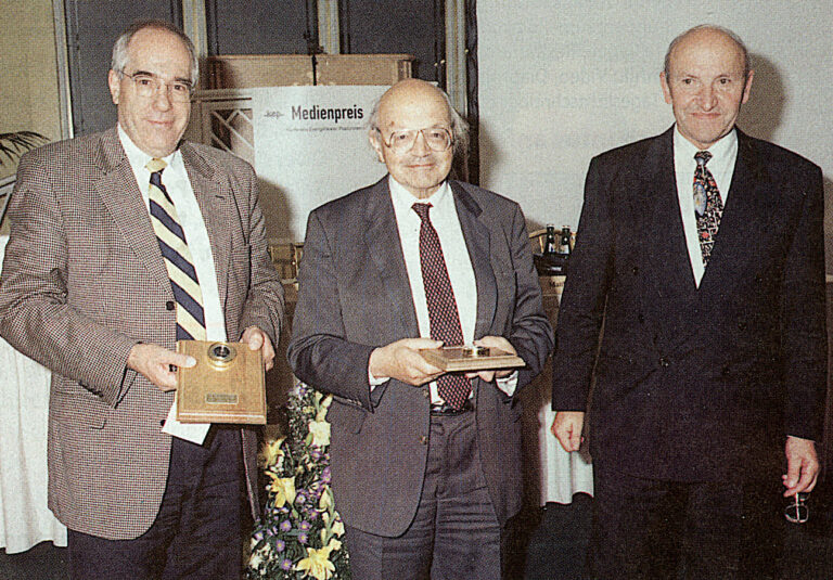 Preisverleihung 1996