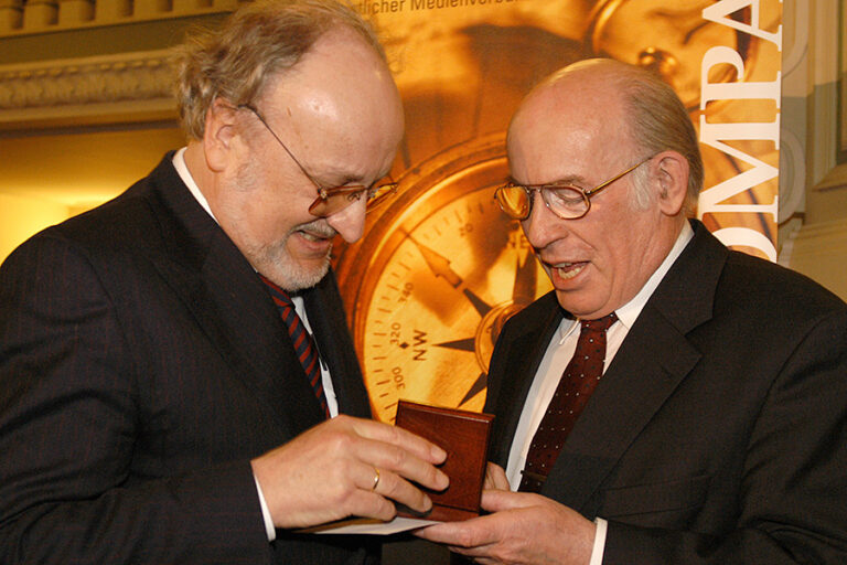 Robert Mehlhose und Dr. h.c. Horst Marquardt