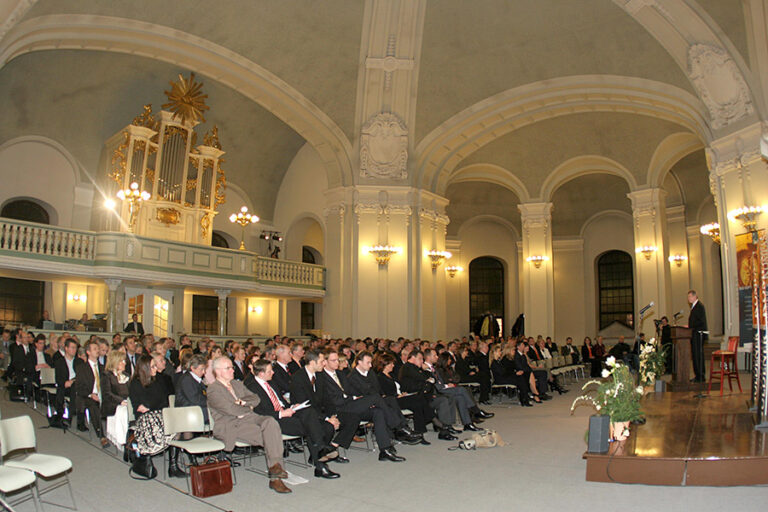 Preisverleihung in der Französischen Friedrichstadtkirche in Berlin