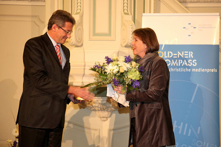 Bernhard Felmberg und Petra Kurfer