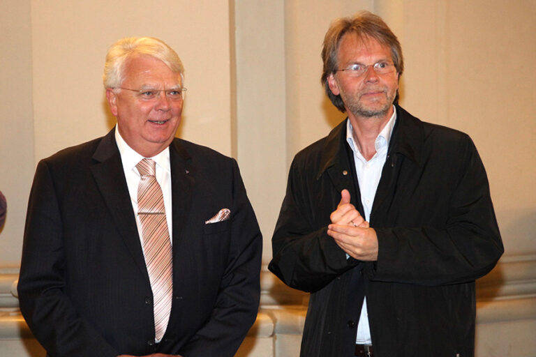 Hartmut Hühnerbein, Vorstandssprecher CJD und Wolfram Heidenreich