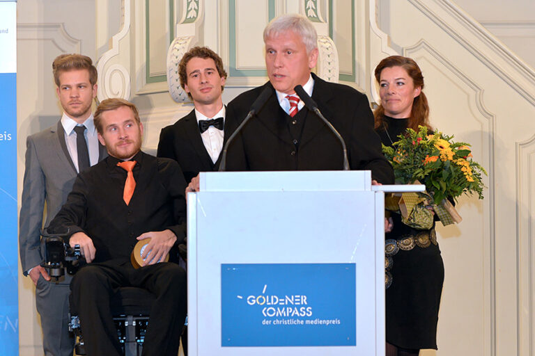 Sebastian Zuberer, Samuel Koch, Christian Brunner, Christoph Fasel, Karoline Kuhn (v.l.n.r.)
