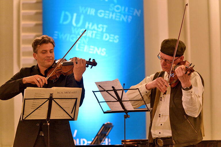Alban Beikircher und Martin Schleske