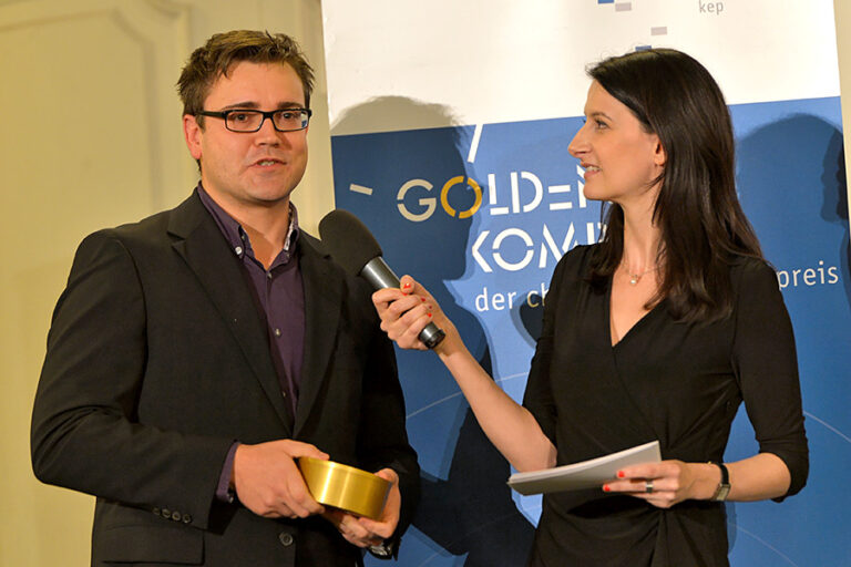 Theo Eißler und Bettina Förster (Moderation)