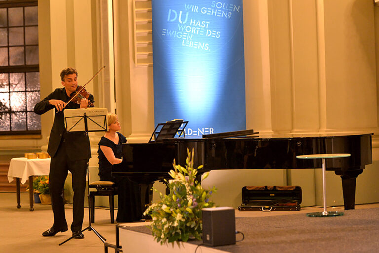 Musiker bei der Preisverleihung 2012
