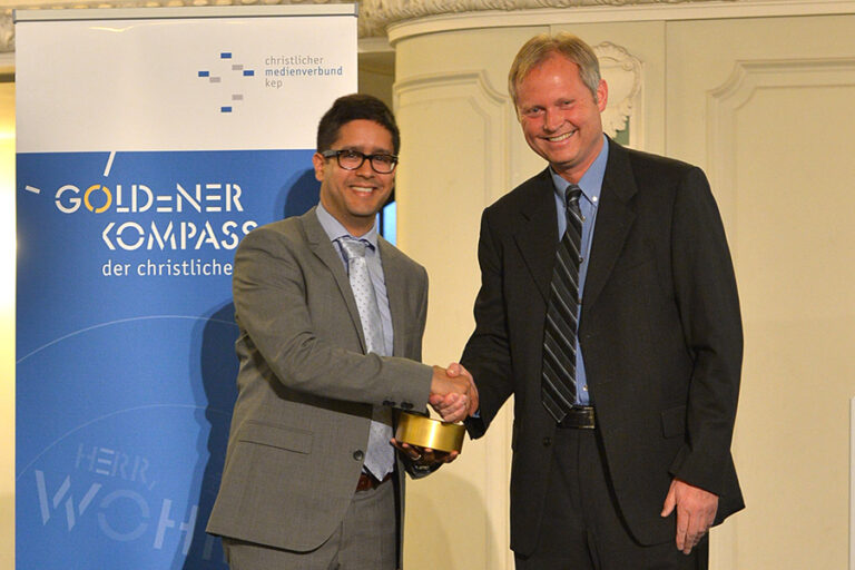 Hasnain Kazim, Preisträger (Spiegel-Korrespondent); Markus Rode, Laudator